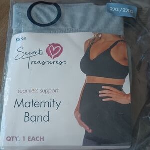 Secret Treasures Seamless Maternity Bandeau - Gray